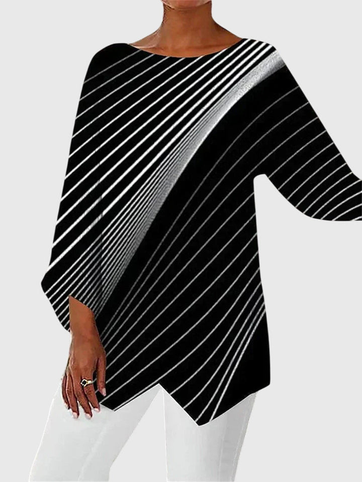 Alayah™ | Elegant Crew Neck Top