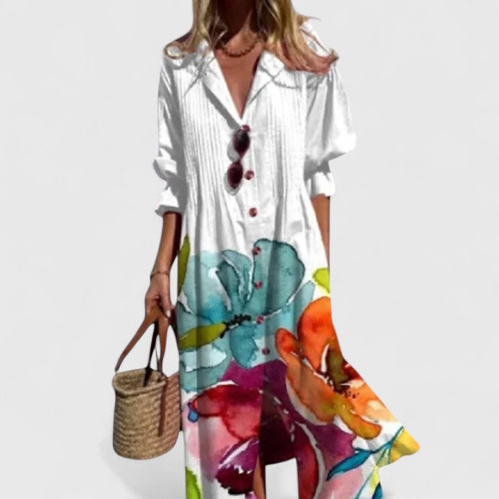 Paula | Elegant Boho Dress