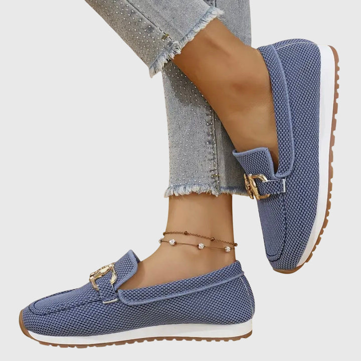 Sophie | Comfort Loafers with Gold Accent