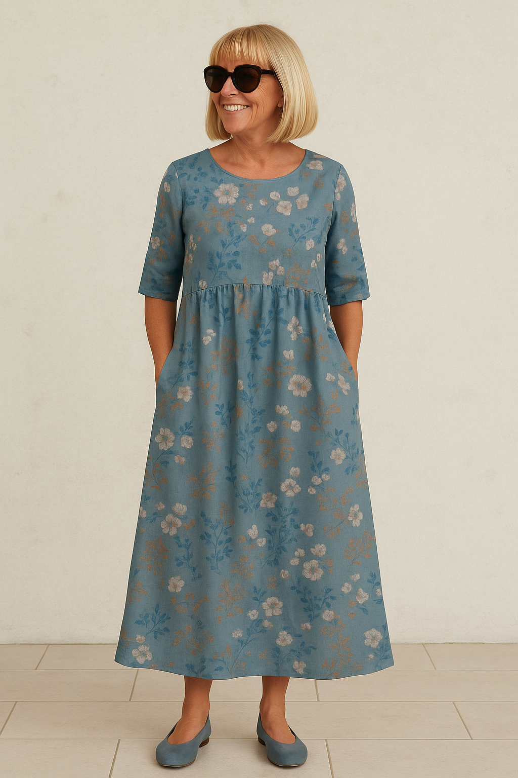 Eliza | Relaxed Midi Dress