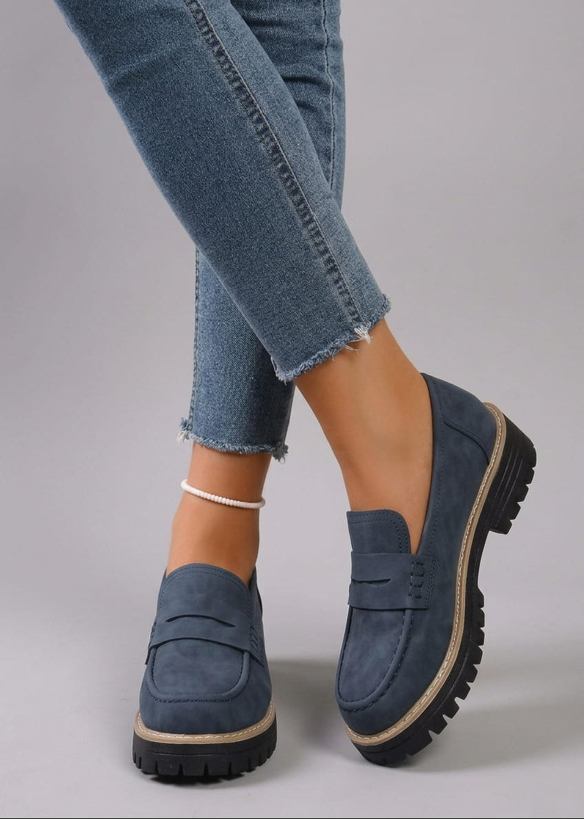 Ella | Lug Sole Loafers