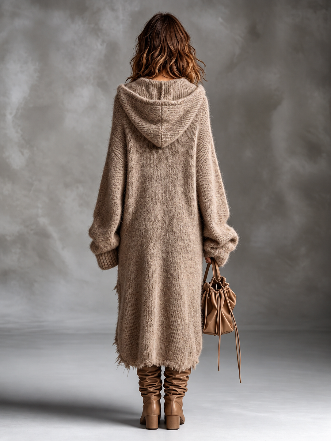 Heather | Hooded Midi Dress