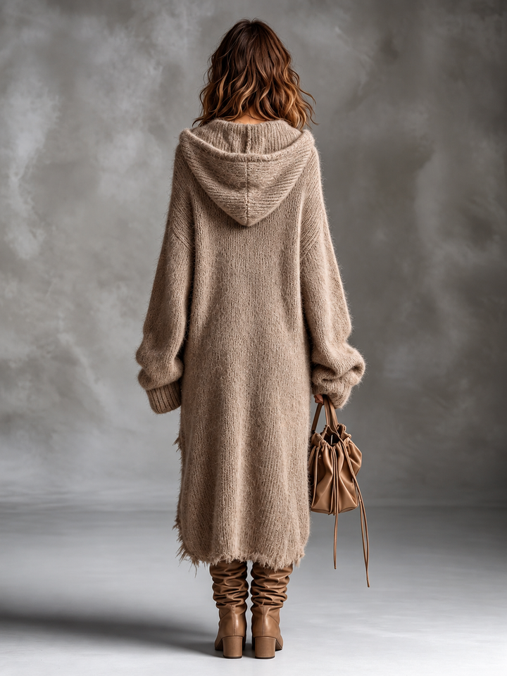 Harper | Hooded Midi Dress