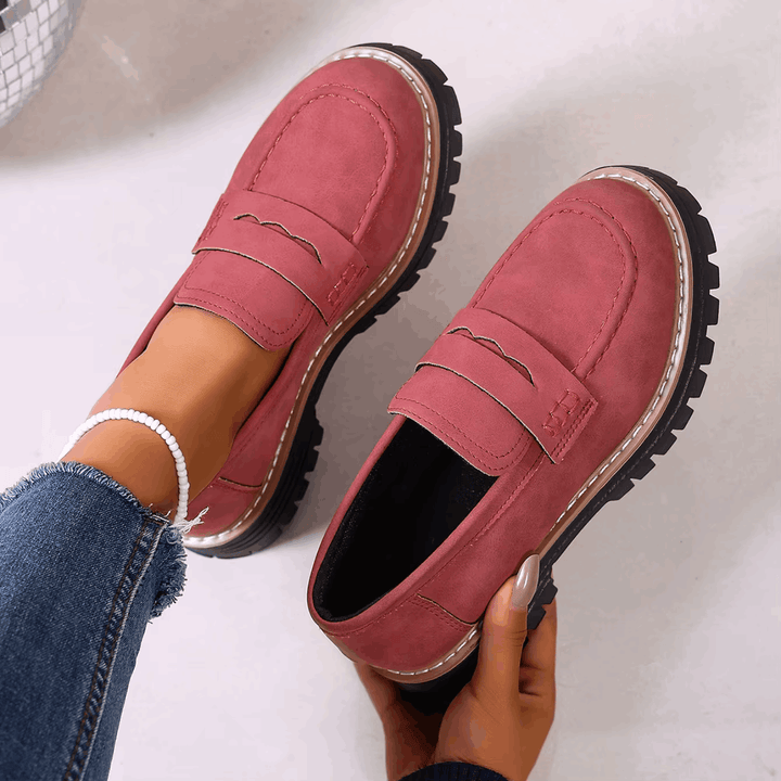Ella | Lug Sole Loafers