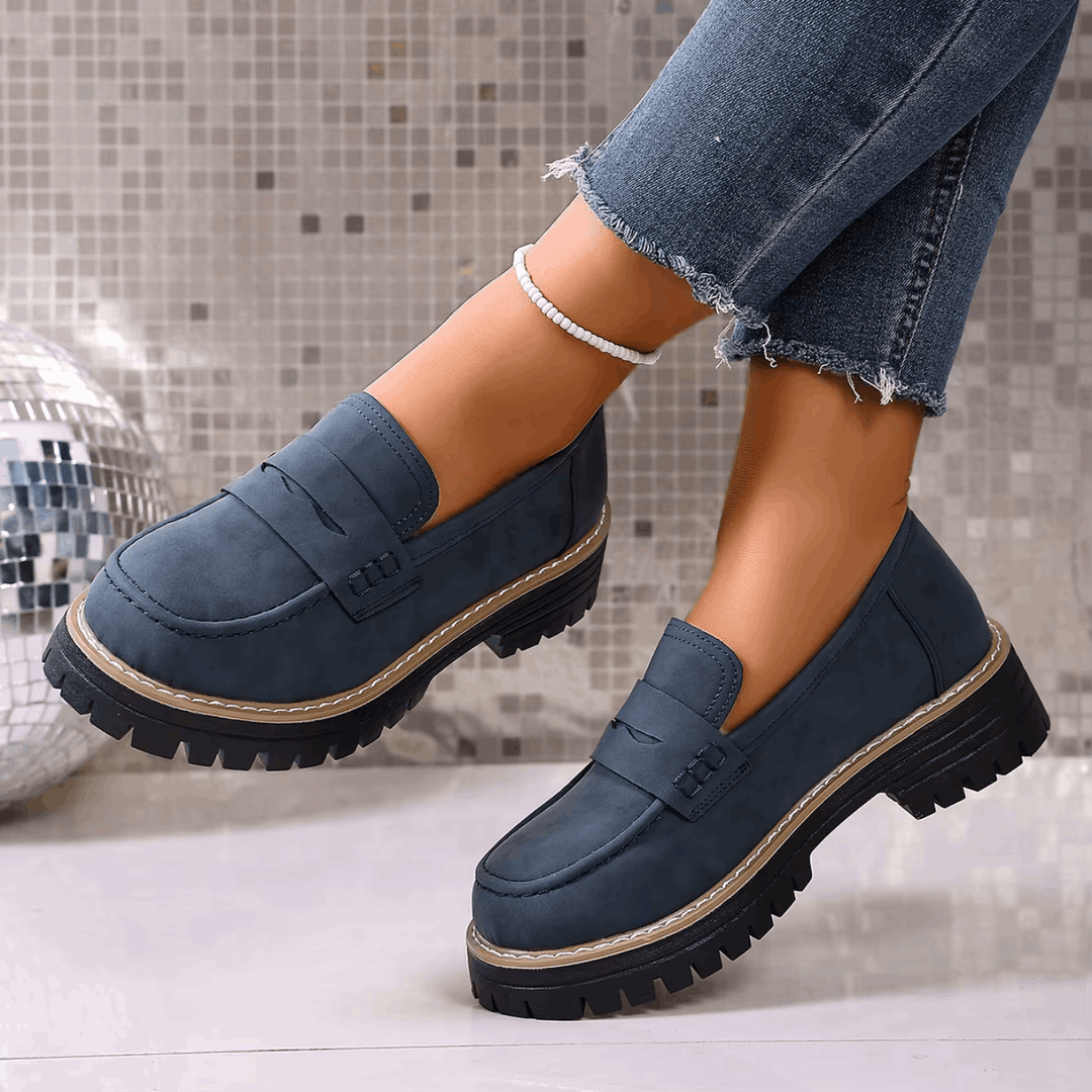 Ella | Lug Sole Loafers