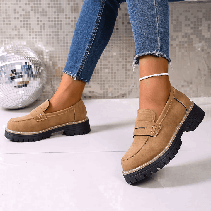 Ella | Lug Sole Loafers