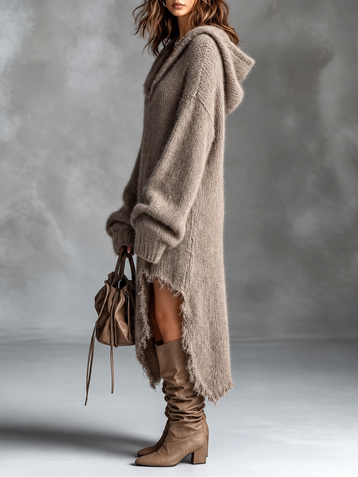 Heather | Hooded Midi Dress