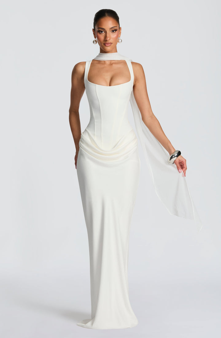 Eleanor | Square Neck Maxi Dress