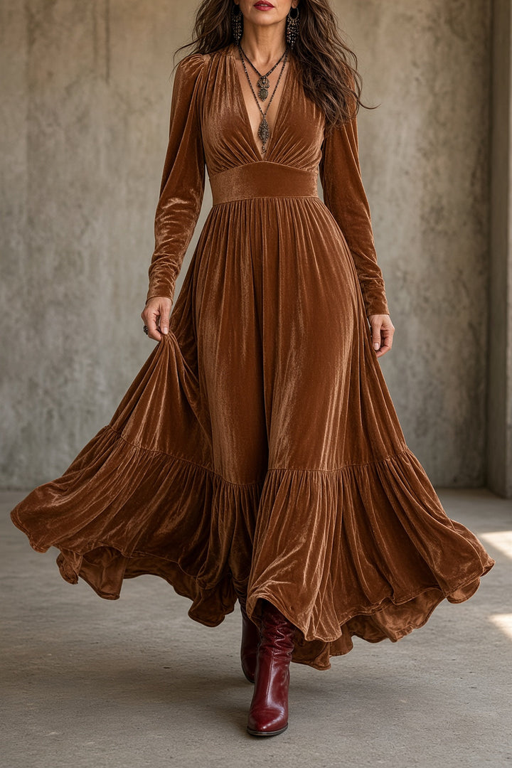Ava Velvet Dress™