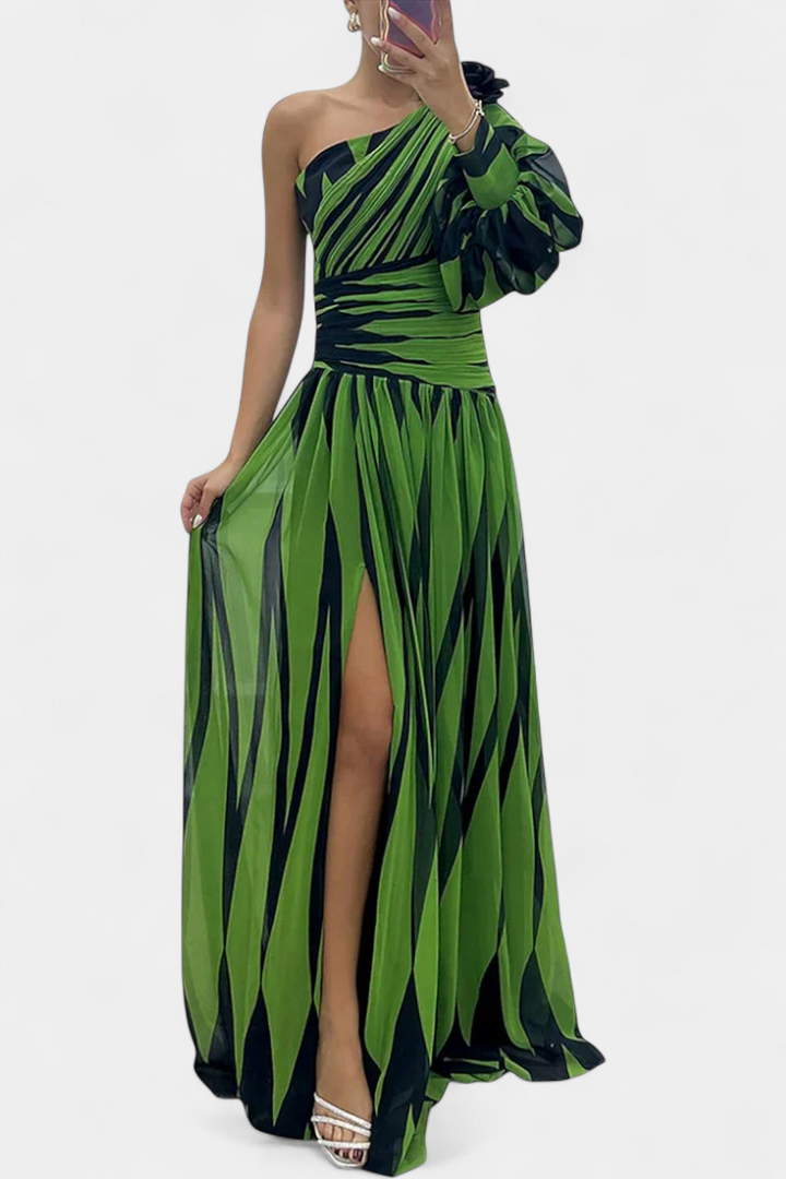 Aubryzah | Sophisticated Maxi Dress