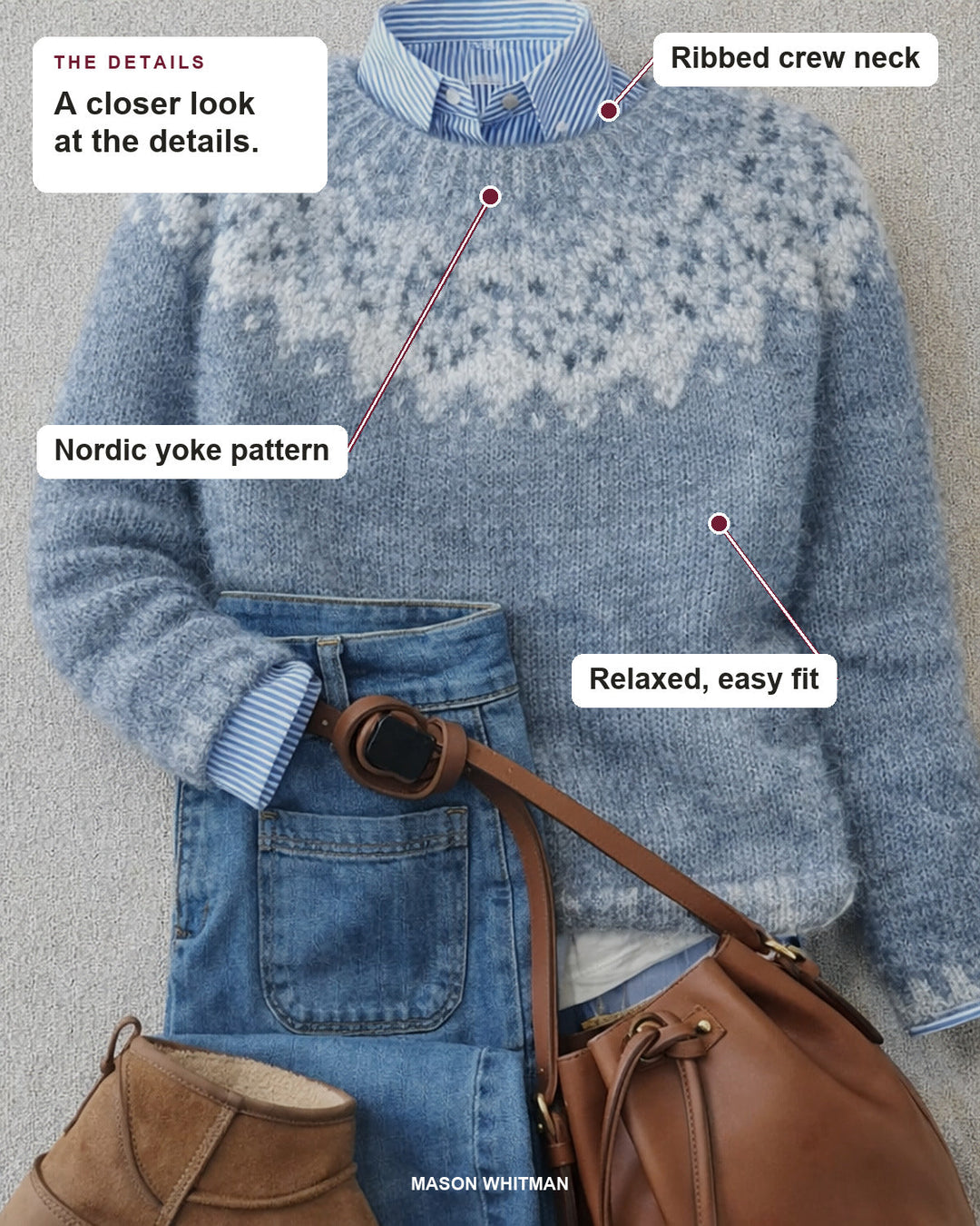 Agnes | Nordic Knit Sweater