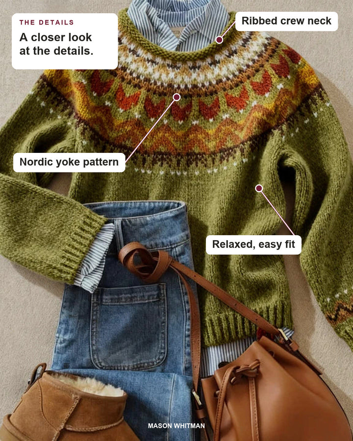 Astrid | Nordic Knit Sweater