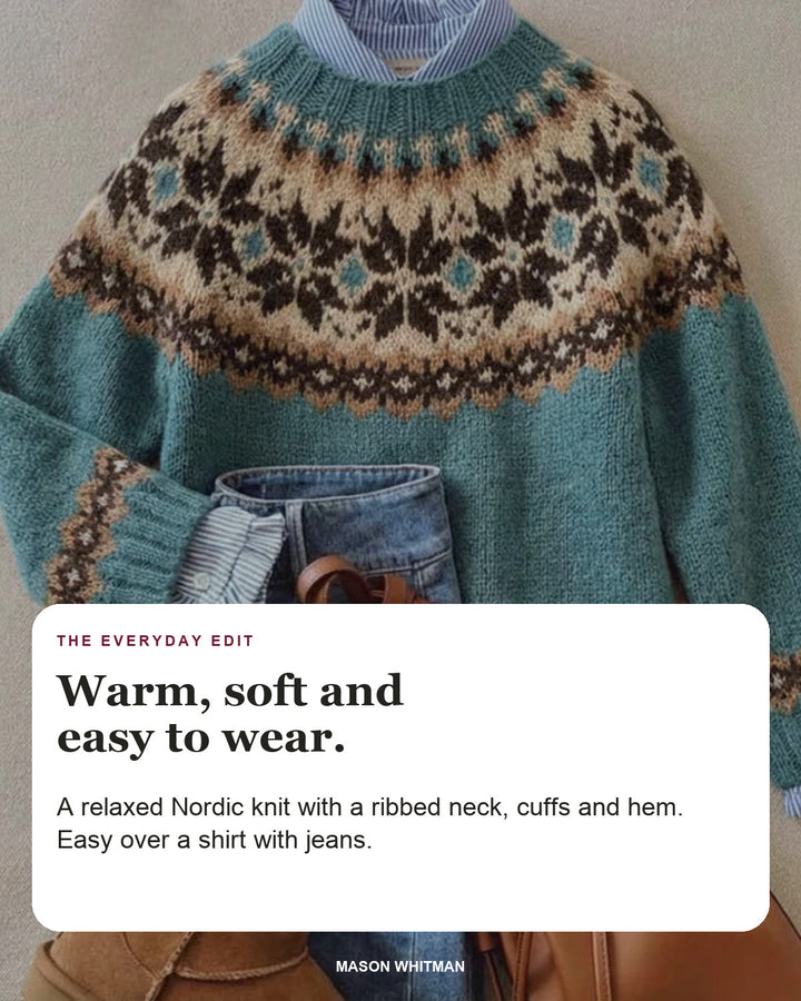 Elsa | Nordic Knit Sweater