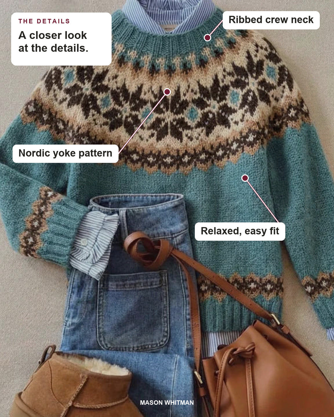 Elsa | Nordic Knit Sweater
