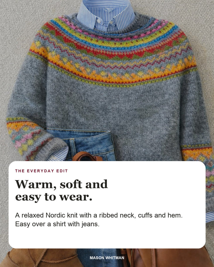 Emily | Nordic Knit Sweater