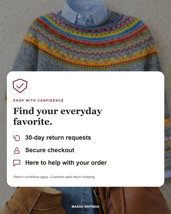 Emily | Nordic Knit Sweater