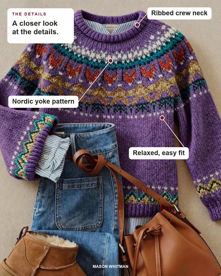 Ingrid | Nordic Knit Sweater