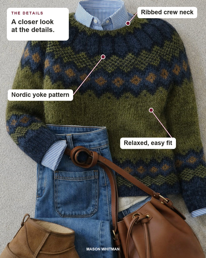 Jessica | Nordic Knit Sweater