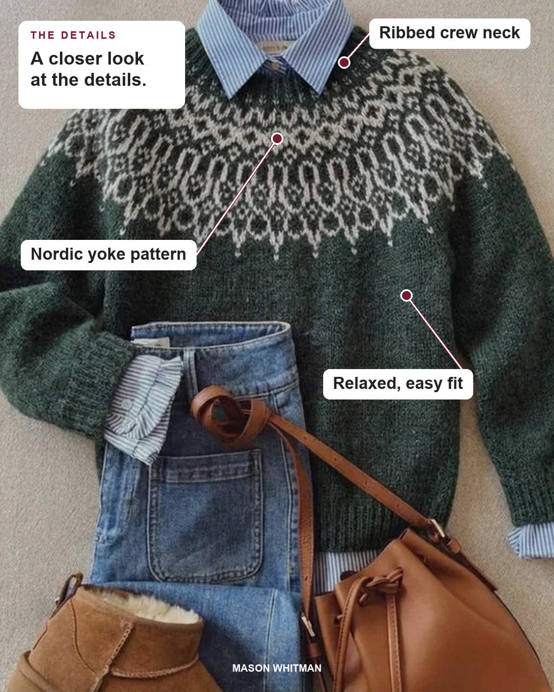 Sigrid | Nordic Knit Sweater
