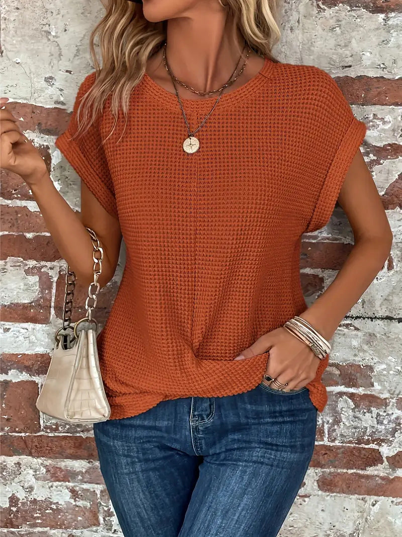 Sophie -  The Sweetheart Round Neck T-Shirt